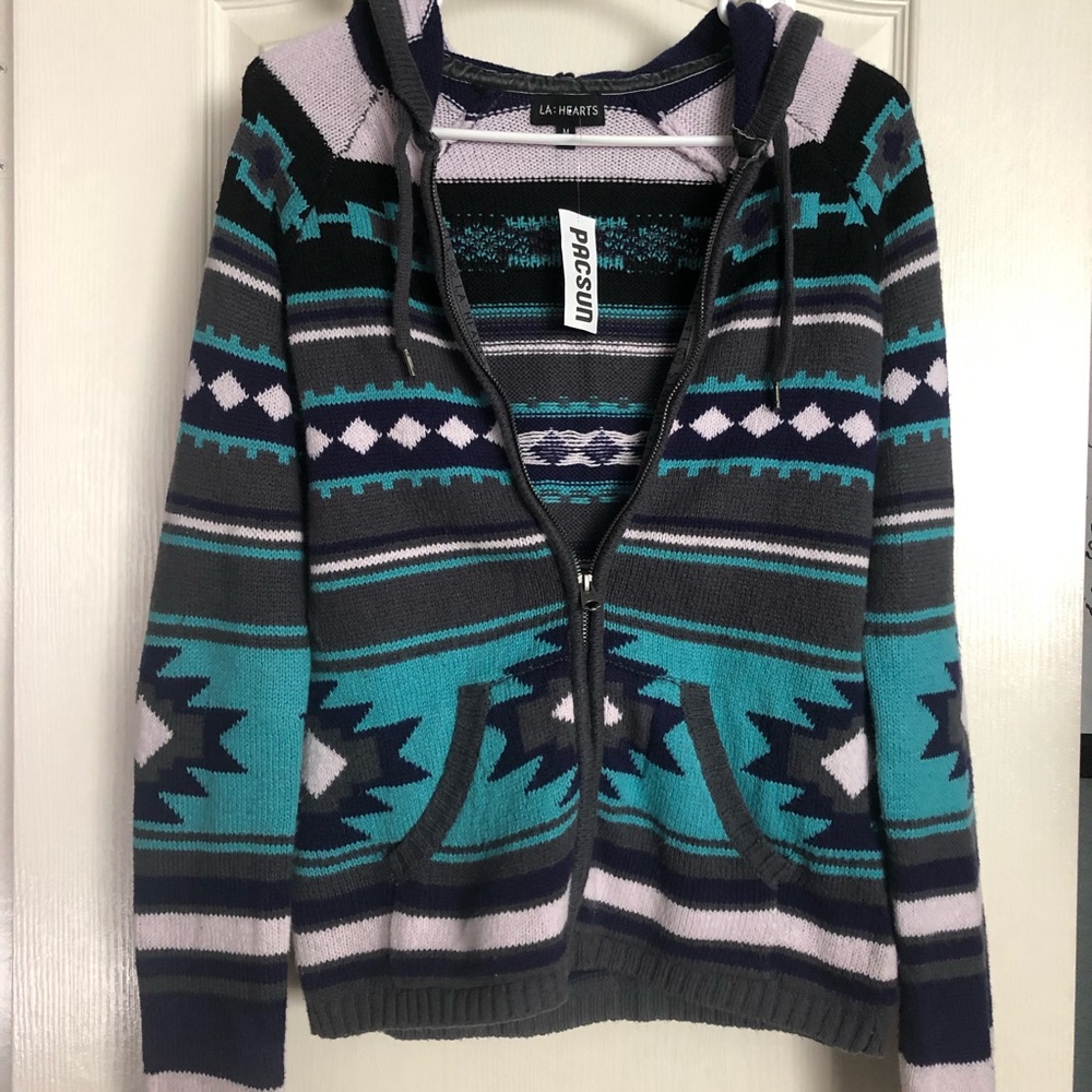 Pacsun Tribal pattern jacket (with tag)